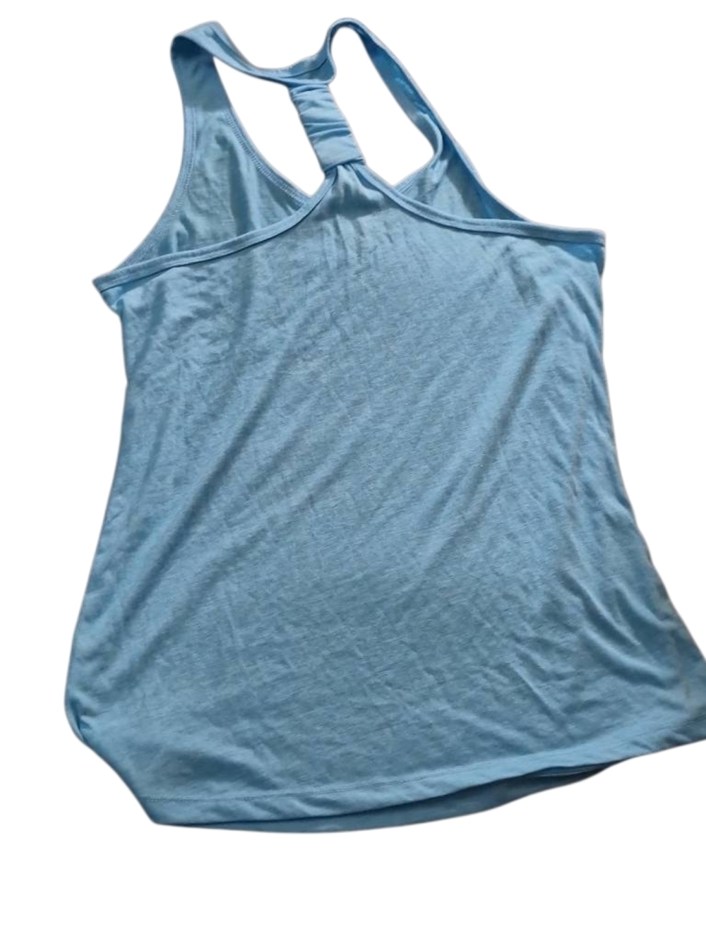 Marika Light Blue Racerback Performance Tank (407) - Picture 3 of 3
